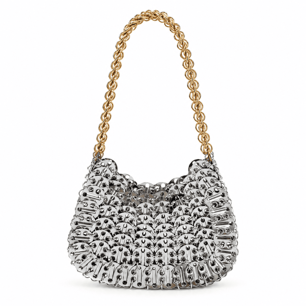 New Handmade Metal Chain Bag | Luxury Party & Evening Purse