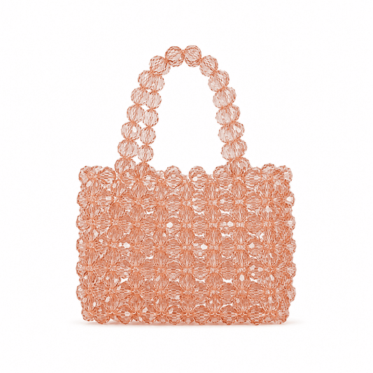 Handmade Pearl Beaded Handbag for Women | Luxury Evening Purse - LHMCRAFTS