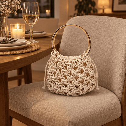 2026 French Handmade Rope Woven Bag | Women’s Summer Tote