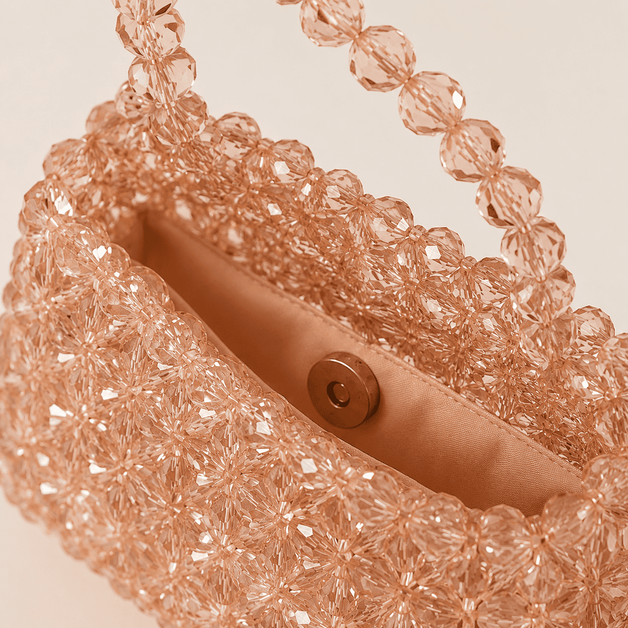 Handmade Pearl Beaded Handbag for Women | Luxury Evening Purse