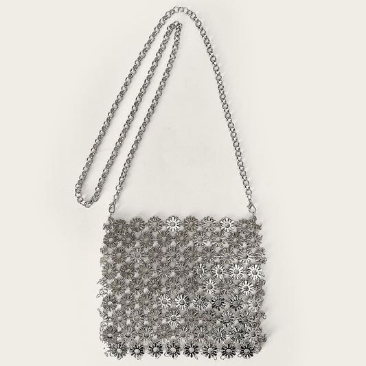 Handmade Metal Chain Evening Bag – Luxury Party Clutch for Women
