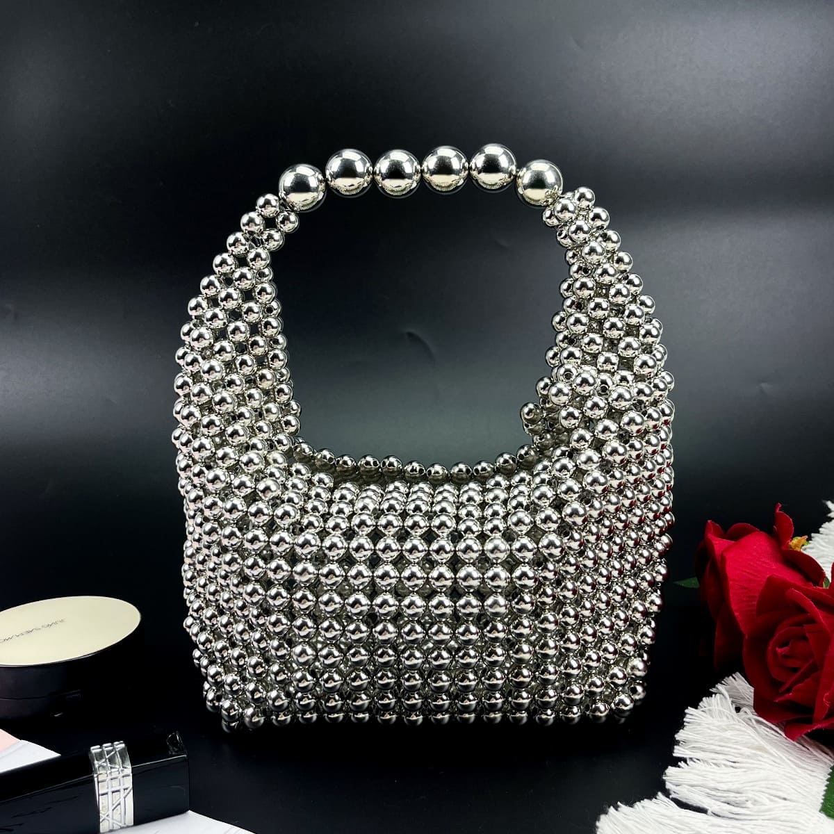 Beaded Evening Purse for Dresses