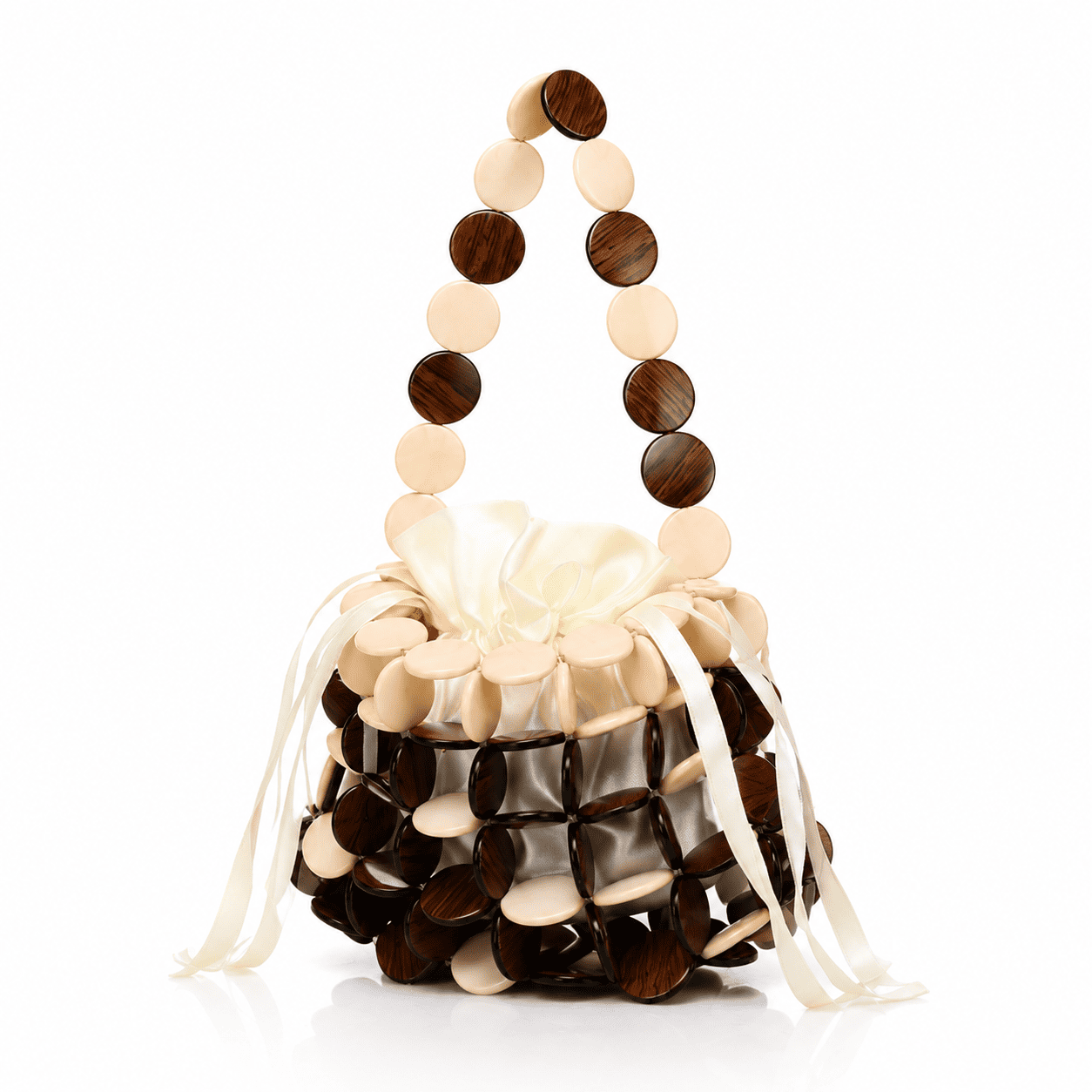Luxury Handmade Pearl Handbag | Elegant Beaded Purse for Wedding & Party - LHMCRAFTS
