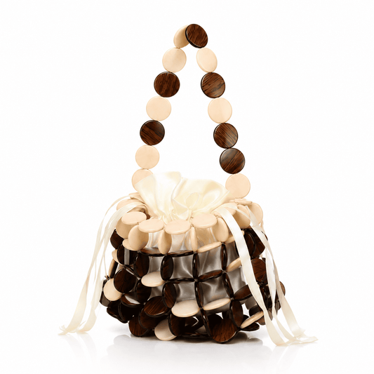 Luxury Handmade Pearl Handbag | Elegant Beaded Purse for Wedding & Party - LHMCRAFTS